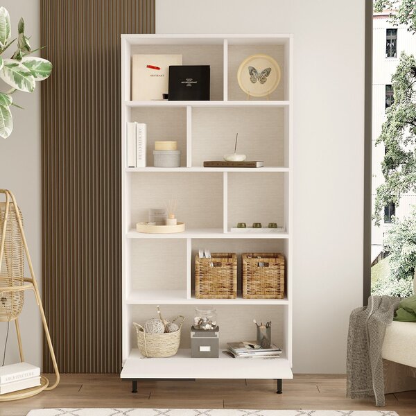 Hanah Home On4-W fehér könyvespolc