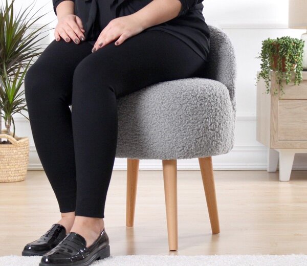 Atelier Del Sofa Rufmee Puff, szürke