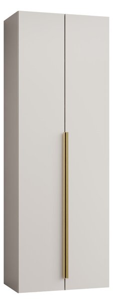 Könyvespolc Comfivo Magister, Ajtókkal, Zárt, Laminált forgácslap, 200x70x42cm, Aranysárga, Bézs