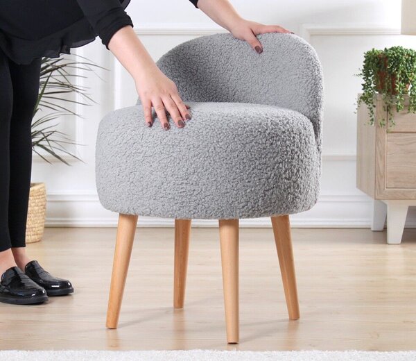 Atelier Del Sofa Rufmee Puff, szürke