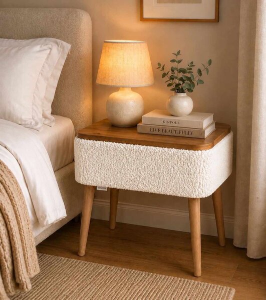 Hanah Home Éjjeliszekrény White Nova - Fehér