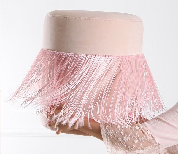 Atelier Del Sofa Merkur puff - rózsaszín