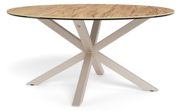 Dohányzóasztal Norsica 1071, Fém, 40cm, Szürke, Vad tölgy