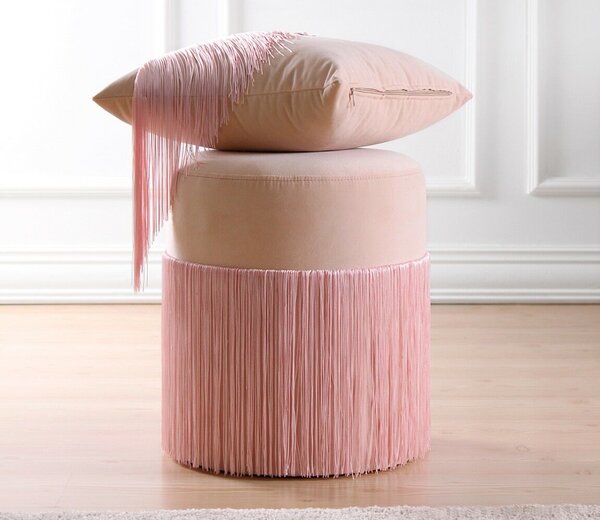Atelier Del Sofa Merkur puff - rózsaszín