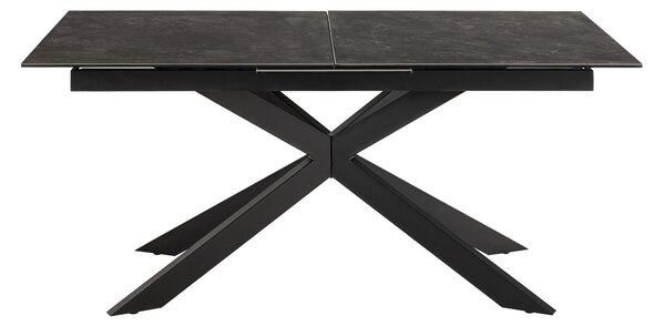 Asztal Norsica 685, 76x90cm, Fekete