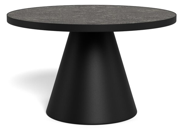 Dohányzóasztal Norsica 358, Fém, 40cm, Fekete
