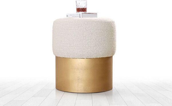 Atelier Del Sofa Glasnog puff, krém