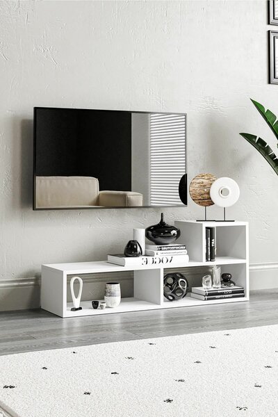 Hanah Home Bucak TV állvány, fehér
