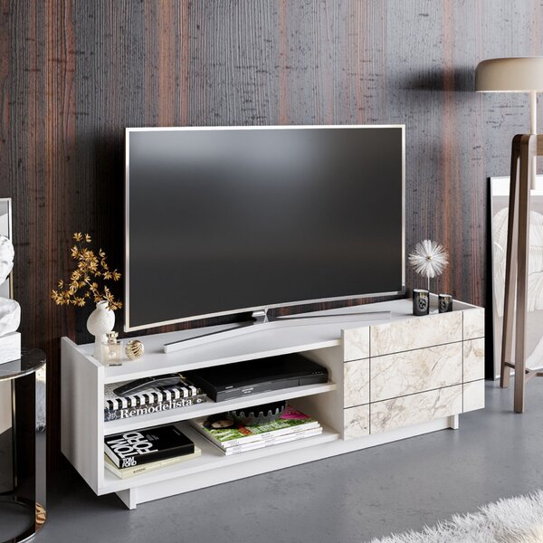 Hanah Home Valantina TV állvány - fehér