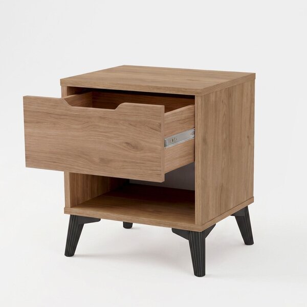 Hanah Home Nightstand Oak Vel3-S