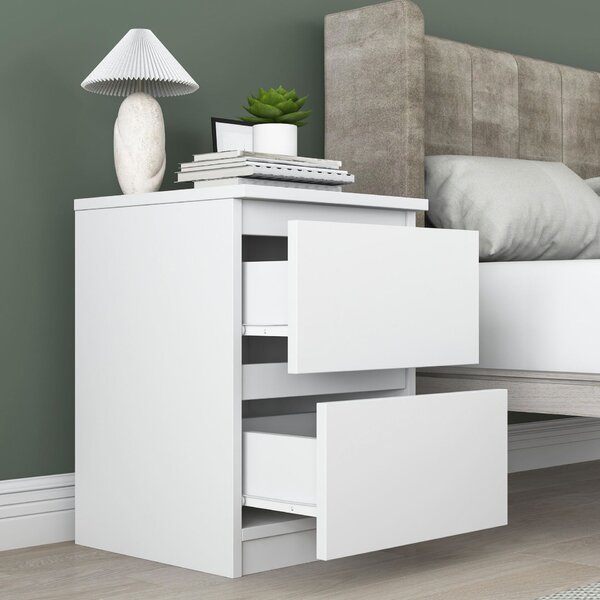 Hanah Home Éjjeliszekrény Fehér BD109 - 3842