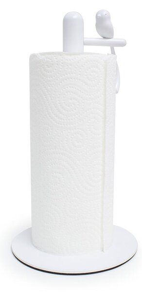 Fehér papírtörlő tartó ø 16 cm Birdie – Balvi