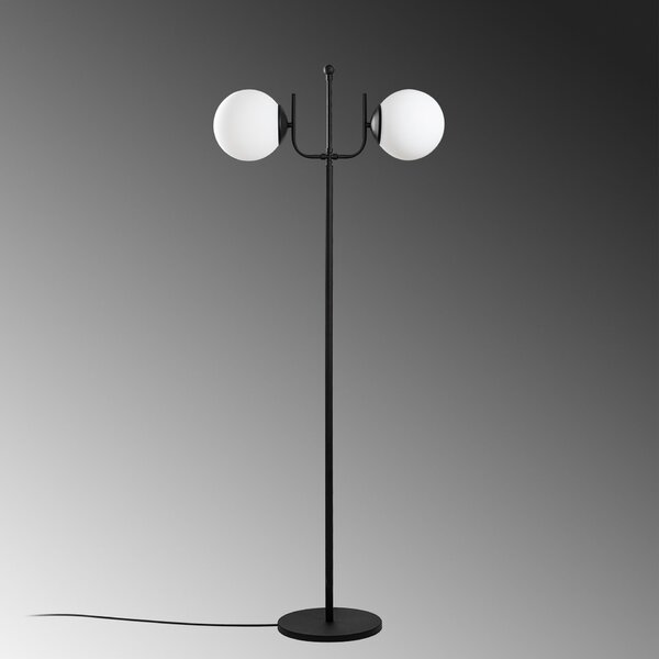 Opviq Állólámpa Fekete Szarvasagancs Design 13765