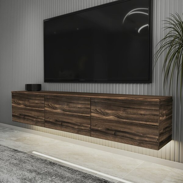 Hanah Home TV Stand Chestnut Neon - Chestnut
