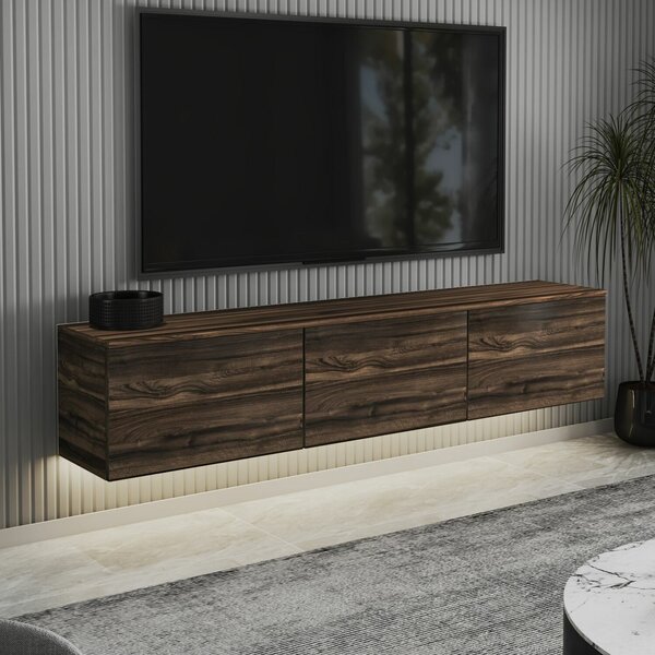 Hanah Home TV Stand Chestnut Neon - Chestnut