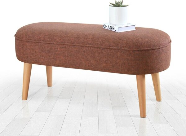 Atelier Del Sofa Puff Bordó Lednok - Bordó