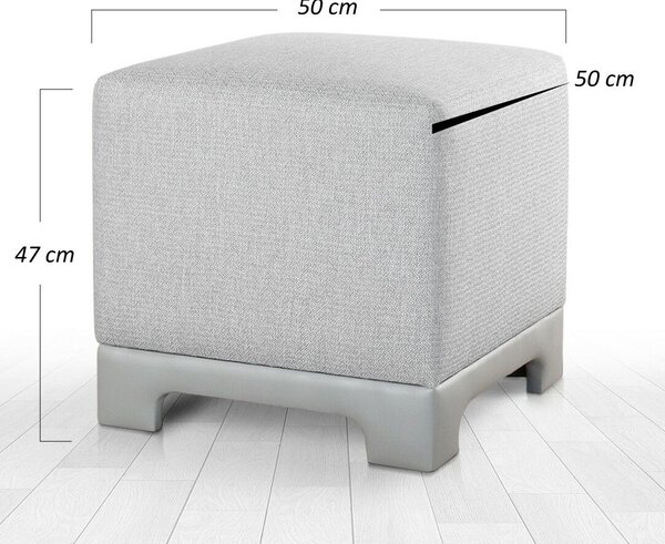 Atelier Del Sofa Puff Szürke Lenover