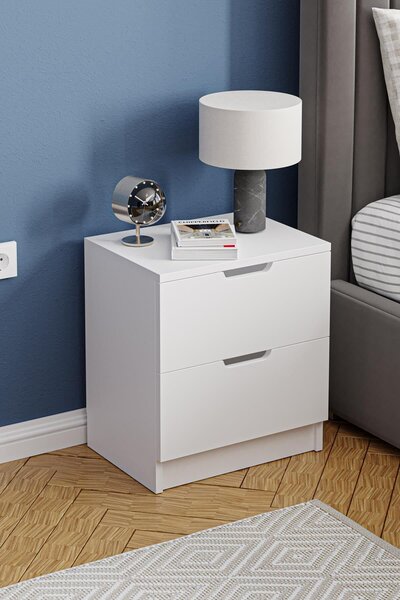 Hanah Home Lento éjjeliszekrény, fehér