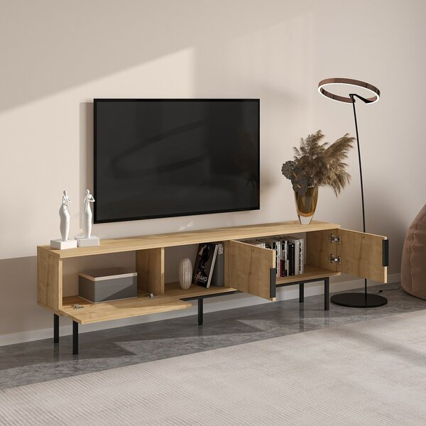 Hanah Home TV állvány Sapphire Oak Ramsey - Sapphire Oak