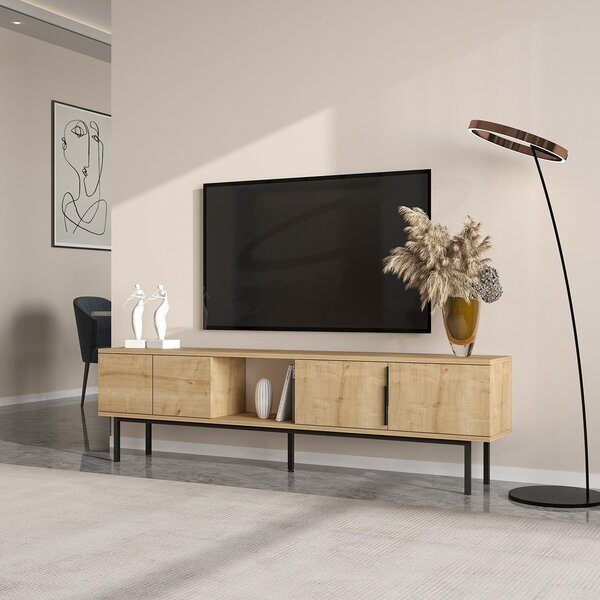 Hanah Home TV állvány Sapphire Oak Ramsey - Sapphire Oak