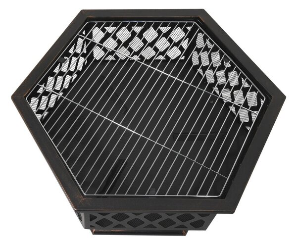 Tűzrakó Hexagon – Cattara