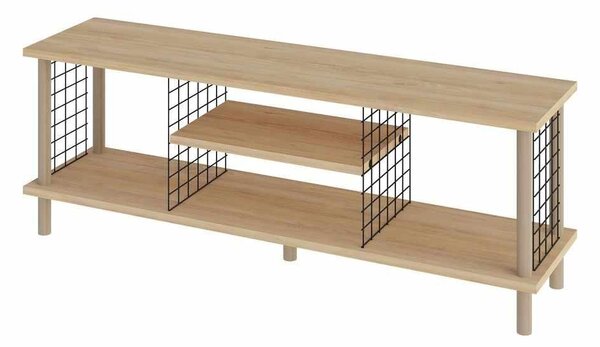 Hanah Home TV Stand Sapphire Oak Peka-0048 - Sapphire Oak