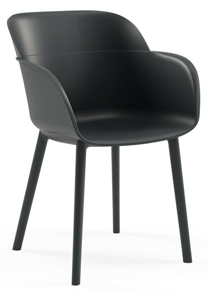 Hanah Home Szék szett (2 darab) Antracit Shell-P