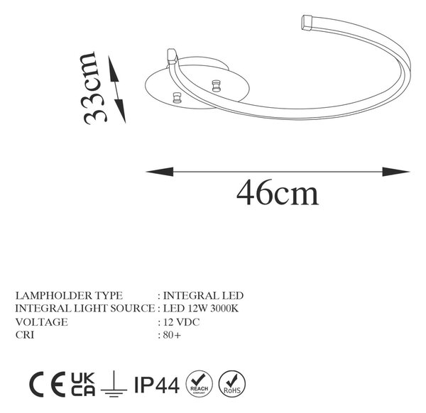 Opviq Gold Moon csillár - 13326