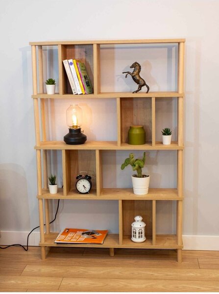 Hanah Home Könyvespolc Sapphire Oak Peka-0045 - Zafír Tölgy