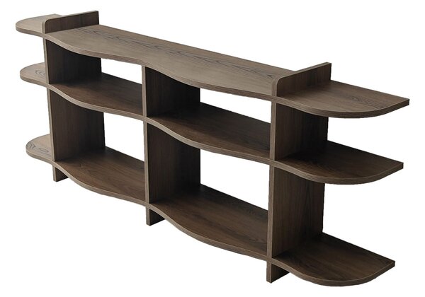 Hanah Home Console Walnut Flusso - Walnut