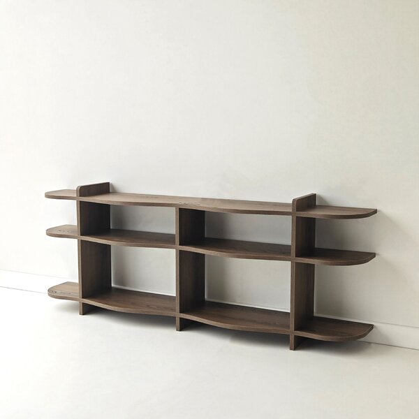 Hanah Home Console Walnut Flusso - Walnut