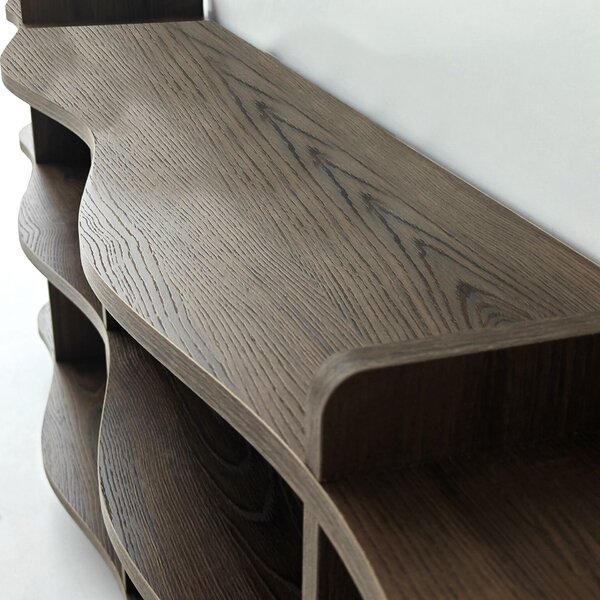 Hanah Home Console Walnut Flusso - Walnut