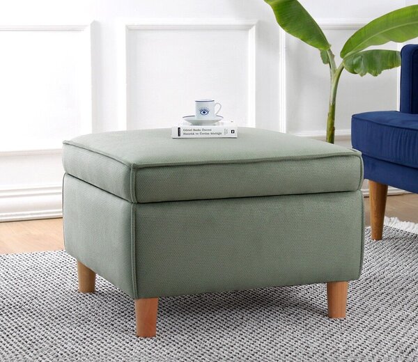Atelier Del Sofa Puff Zöld Roscen - Zöld