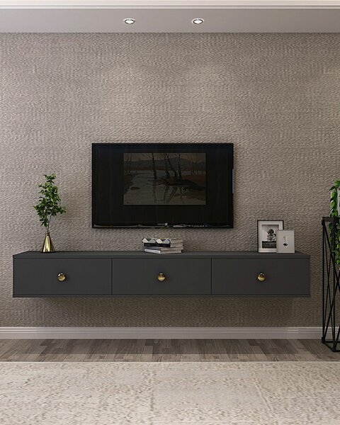 Hanah Home TV állvány Zuzu 180, antracit