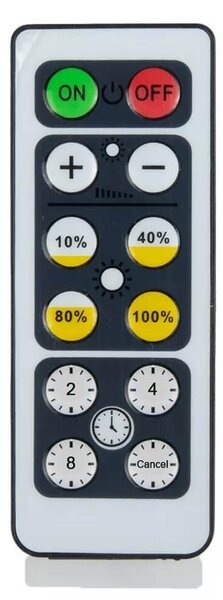 Kültéri szolár dekor égősor, 15 db E27 LED lámpával, 15m
