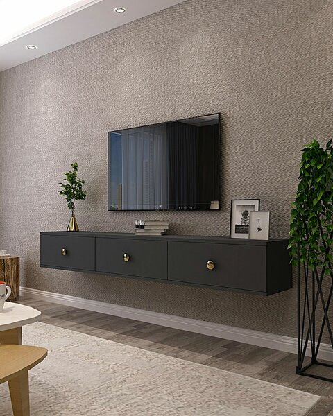 Hanah Home TV állvány Zuzu 180, antracit