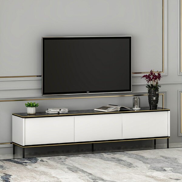 Hanah Home TV állvány Imaj - fehér