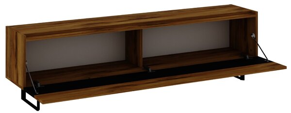 Hanah Home TV állvány Black Oak Sign - fekete, tölgy