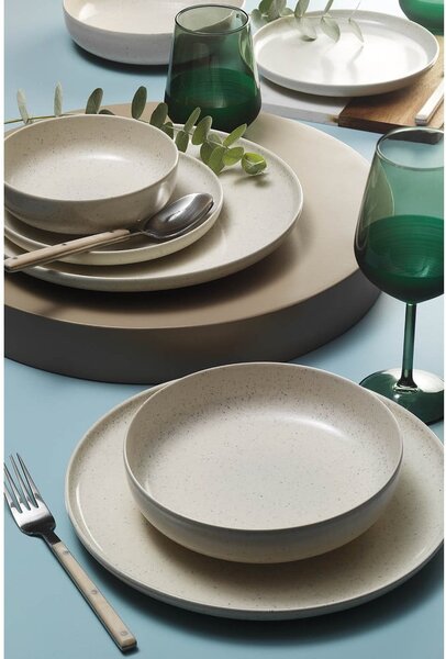 Porcelán négyszemélyes étkészlet 16 db-os – Hermia