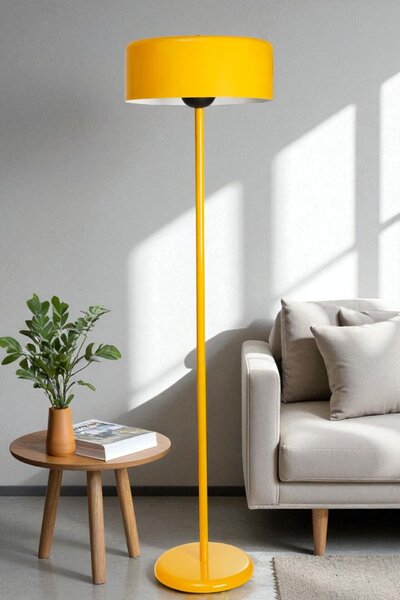 Opviq Floor Lamp Mustard 8924-3