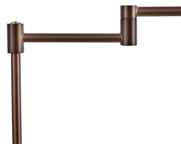 Design állólámpa sötét bronz színben, LED-del és érintődimmerrel - Notia