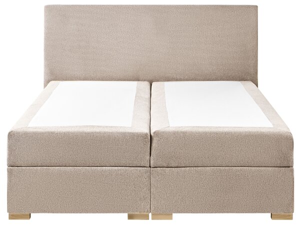 Boxspring ágy tárolóval MAJOR Tópszín 140 x 200 cm
