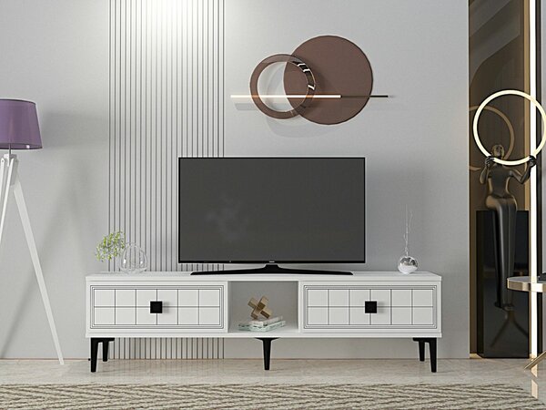 Hanah Home Yuka 150 TV állvány - Fehér