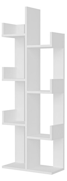 Hanah Home Luisa Fehér könyvespolc - Fehér