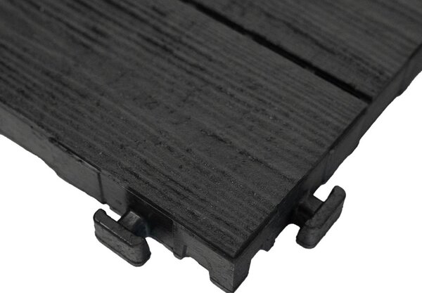 Multy home Gumi csempe ARISTA Wood 30 x 30 cm, antracit