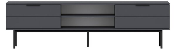 Hanah Home TV Stand Anthracite Paul - Anthracite