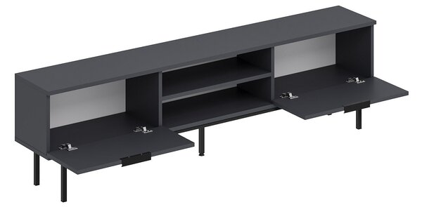 Hanah Home TV Stand Anthracite Paul - Anthracite