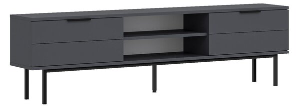 Hanah Home TV Stand Anthracite Paul - Anthracite
