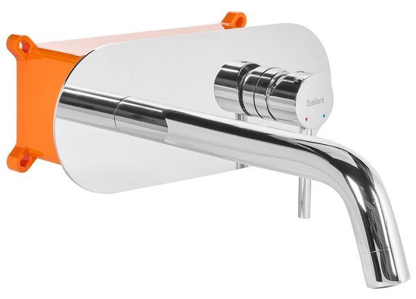 Fali mosdócsaptelep GUAIBA Sárgaréz Ezüst