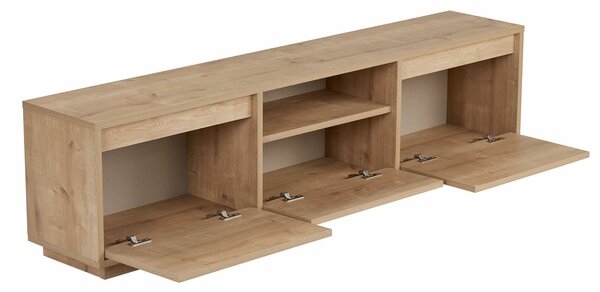 Hanah Home TV Stand Sapphire Oak Sentinel - Sapphire Oak
